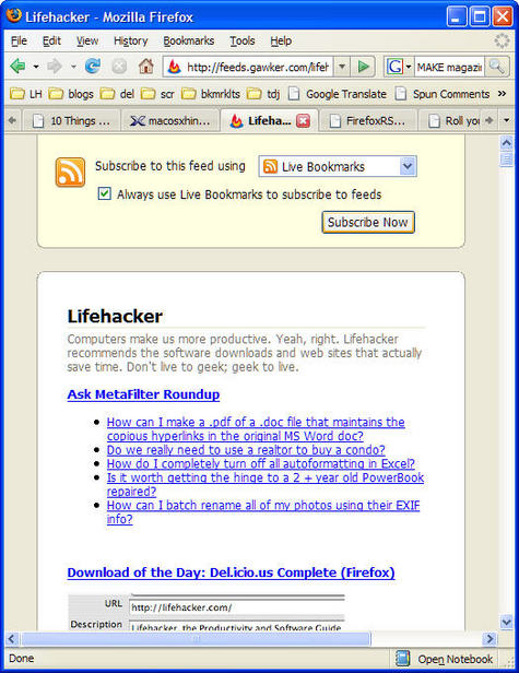 Die Illustration für den Artikel mit dem Titel IE7 verarbeitet Feeds immer noch besser als Firefox 2.0